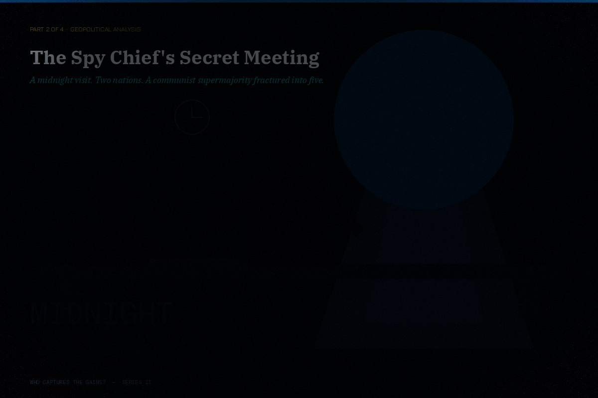 RAW chief's secret midnight meeting with Oli at Baluwatar